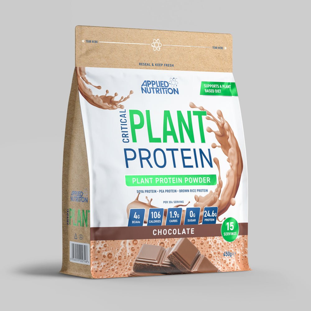 Applied Nutrition Critical Plant Protein - 450 grams chocolate kaina