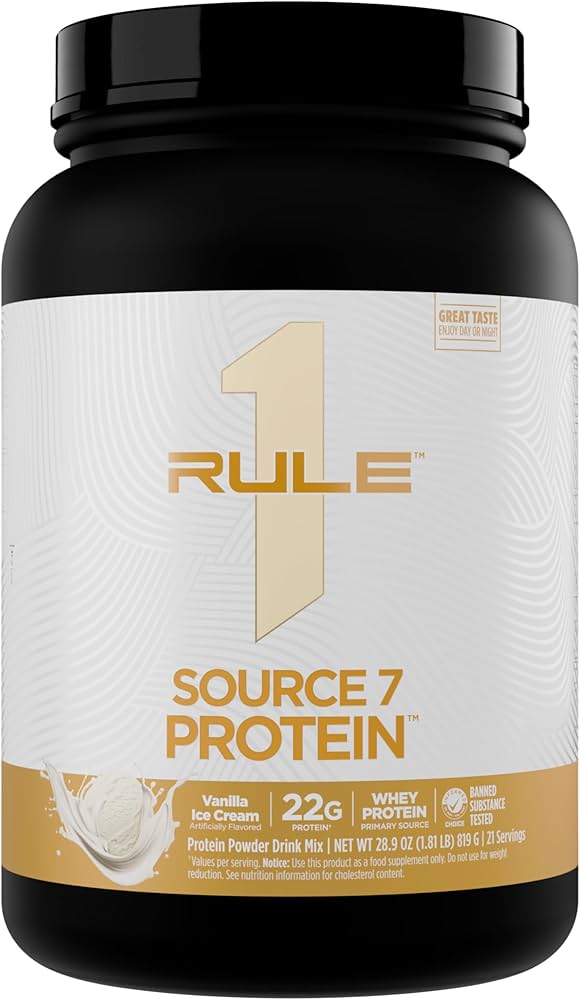 Rule One Source7 Protein, 809–920 g – dostępny na miejscu