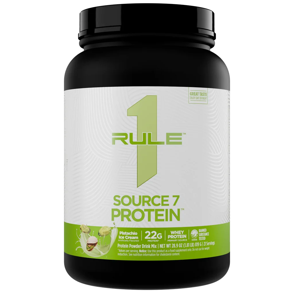 Rule One Source7 Protein, 809–920 g – dostępny na miejscu