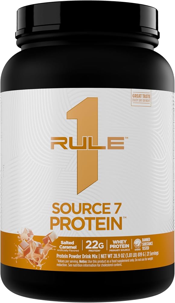Rule One Source7 Protein, 809–920 g – dostępny na miejscu
