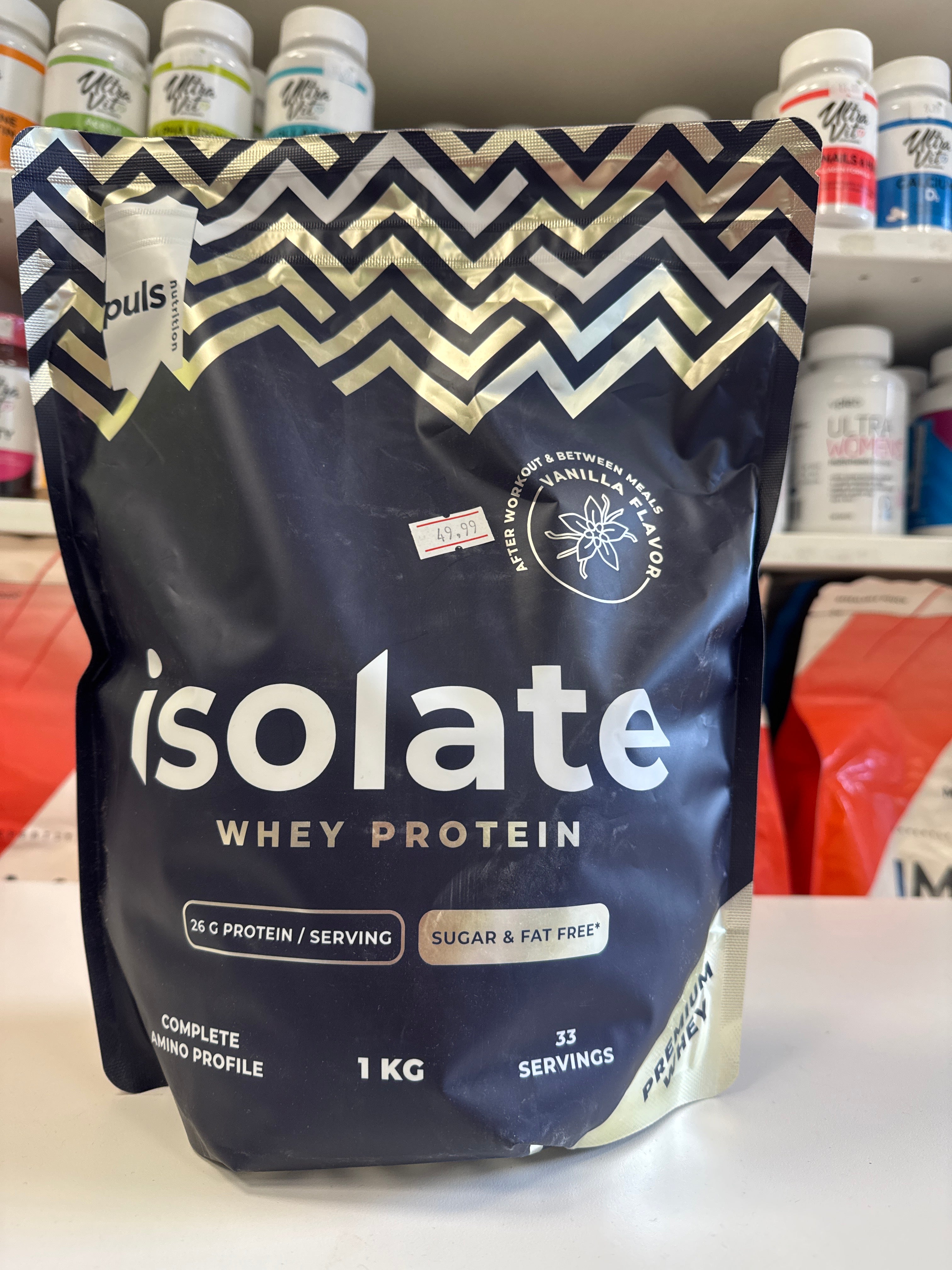 PULS WHEY ISOLATE proszek 1 kg