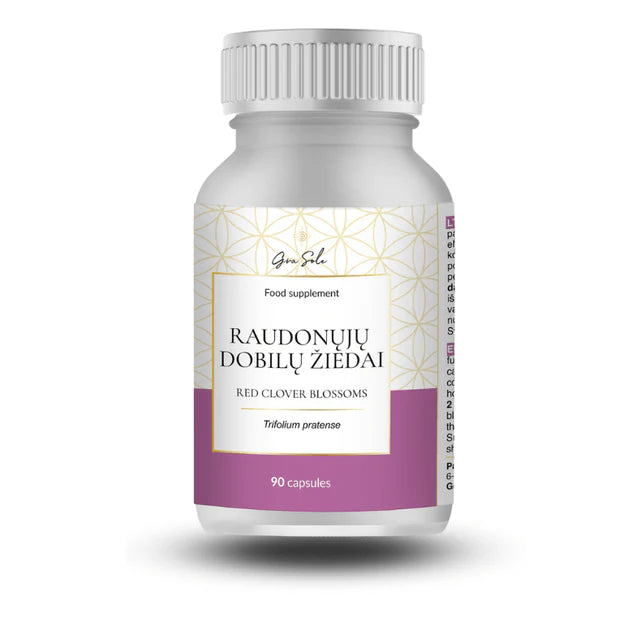 GraSole Red Clover Flowers, For Women, price of 90 capsules