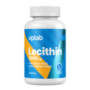 Vplab Lecithin 1200 mg 120 Softgels kaina