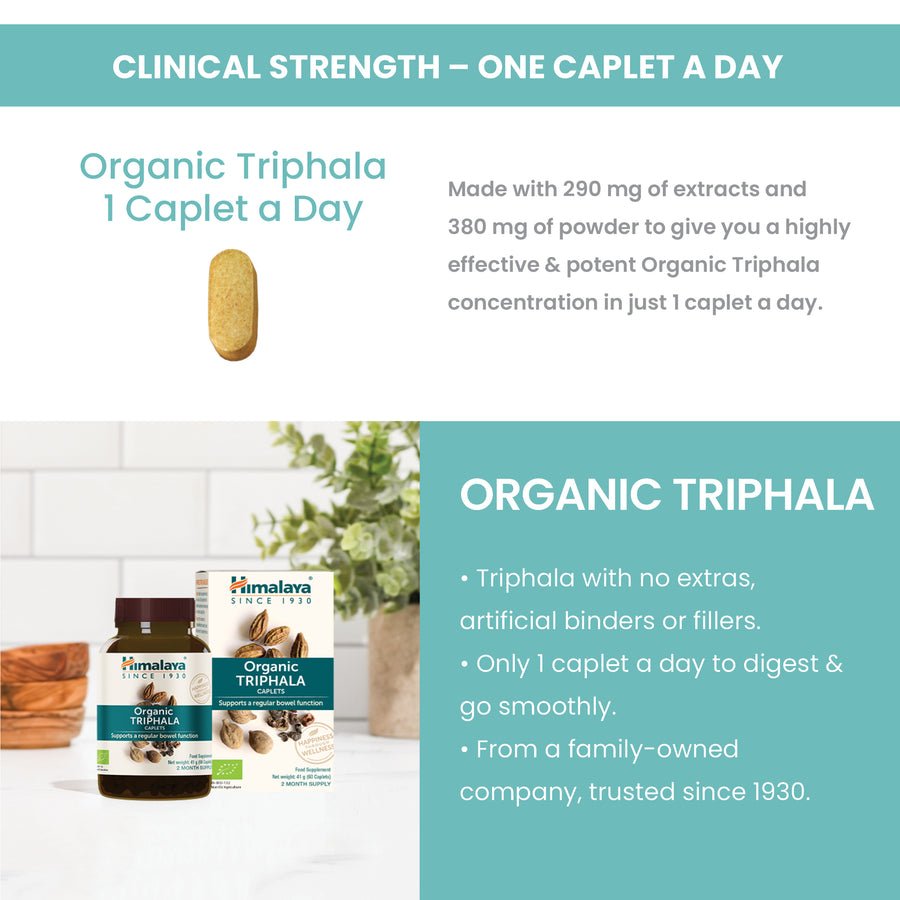 Himalaya™ Organic Triphala 60 Capsules Promotion