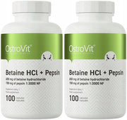 2x OstroVit Betaine HCl + Pepsin 100 caps price promotion cheap