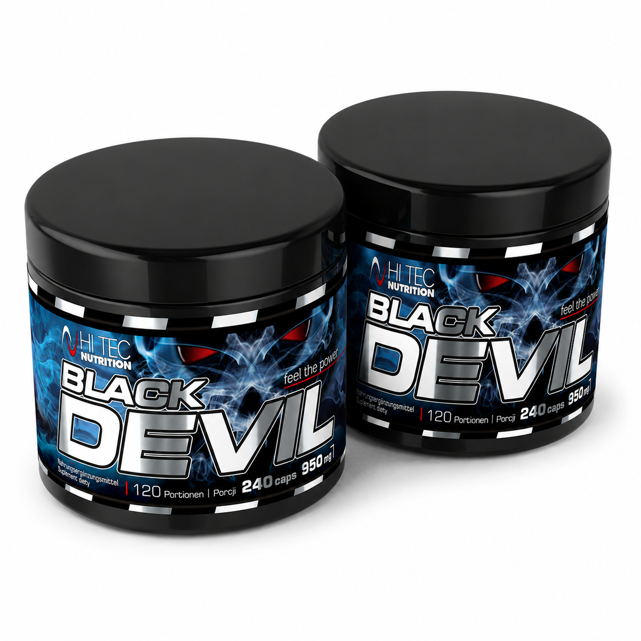 2 x Hi Tec Nutrition Black Devil 240 kaps. NEMOKAMAS SIUNTIMAS