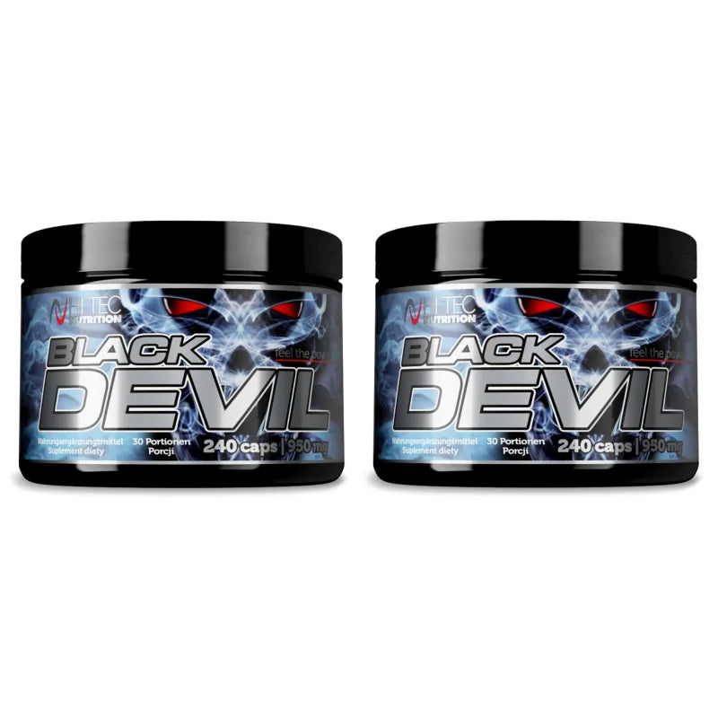 2 x Hi Tec Nutrition Black Devil 240 kaps. NEMOKAMAS SIUNTIMAS