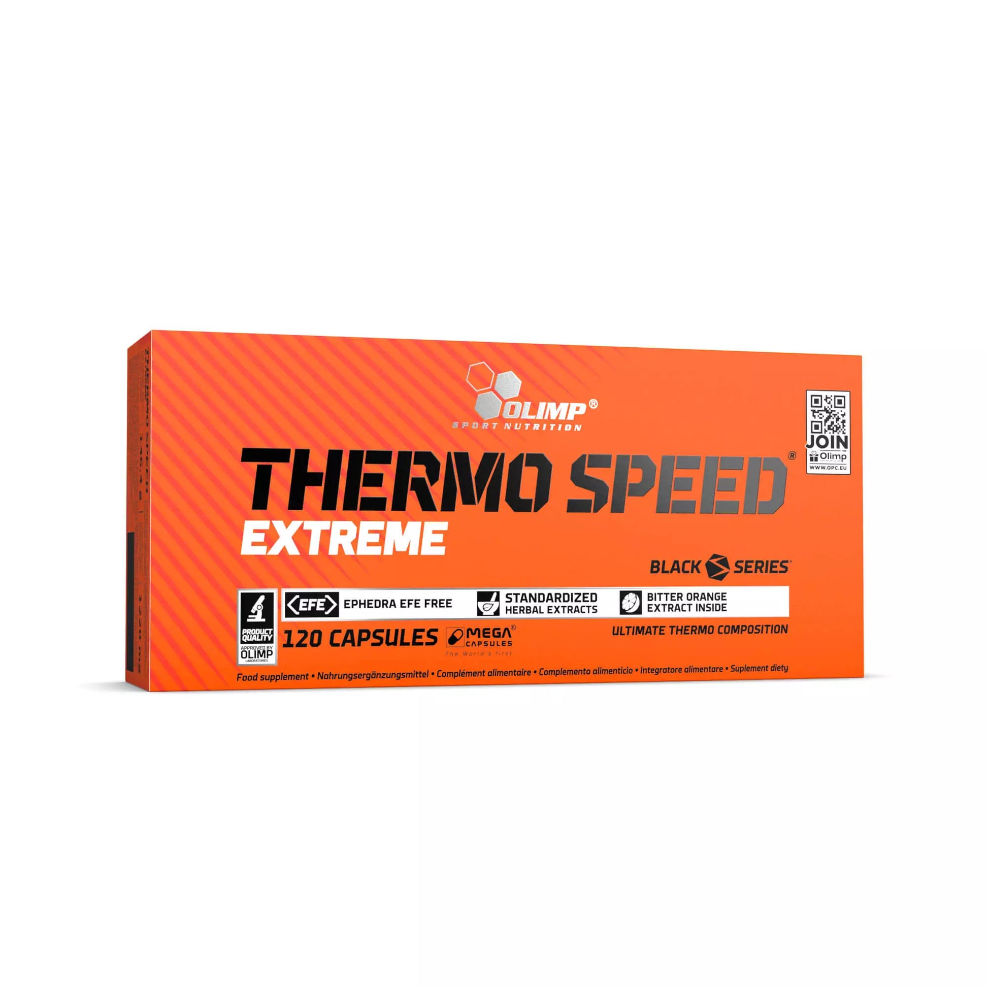 Olimp Thermo Speed® Extreme Mega Caps® - 120 Kaps kaina