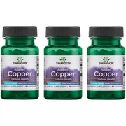 3x Swanson Albion Chelated Copper 2mg 60 caps kaina akcija