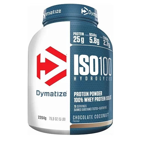 Dymatize ISO 100 izolat hydrolizowanego białka serwatkowego - 2264 g - PREMIUM