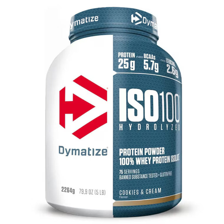 Dymatize ISO 100 izolat hydrolizowanego białka serwatkowego - 2264 g - PREMIUM