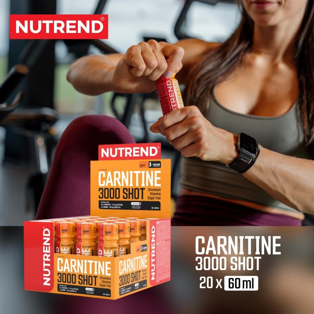 Nutrend Carnitine 3000 Shot - 20 x 60 ml. naudojimas