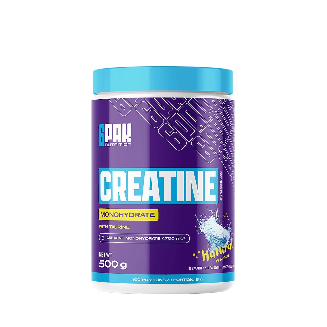 6PAK Monohydrat kreatyny – 500 g