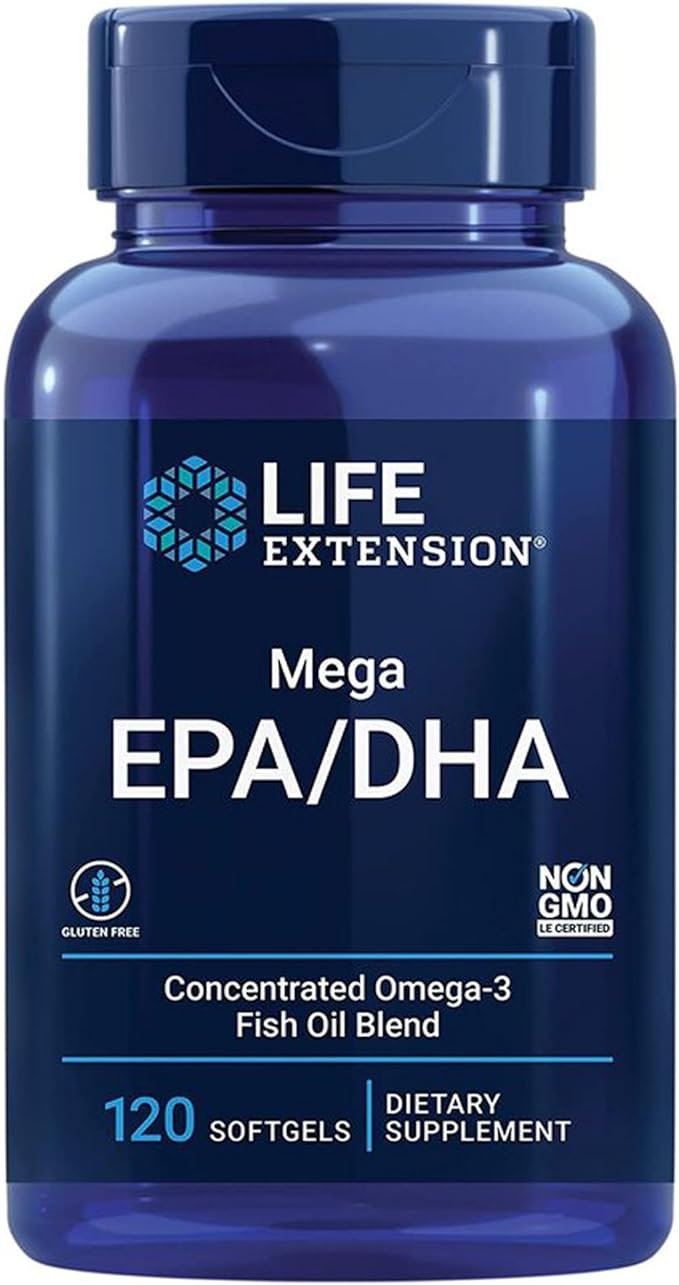 Life Extension Mega EPA/DHA, 120 kapsułek