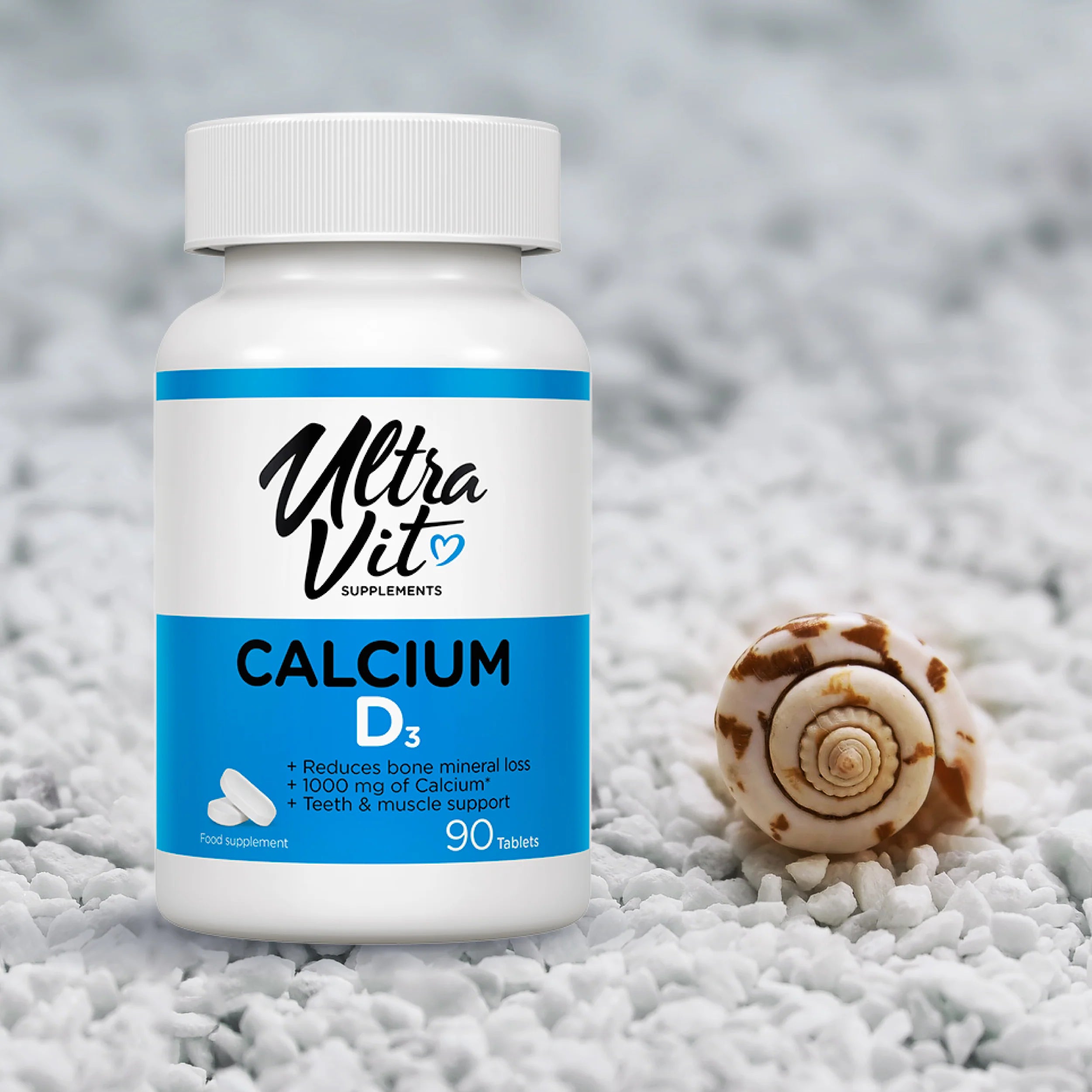 UltraVit Calcium & Vitamin D3 90 tablets sea
