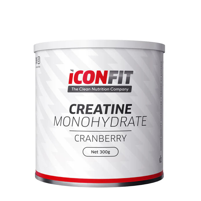 ICONFIT Micronized Creatine Monohydrate 300 g cranberry