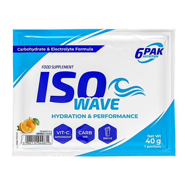 6PAK ISO wave 40g Pomarańcza