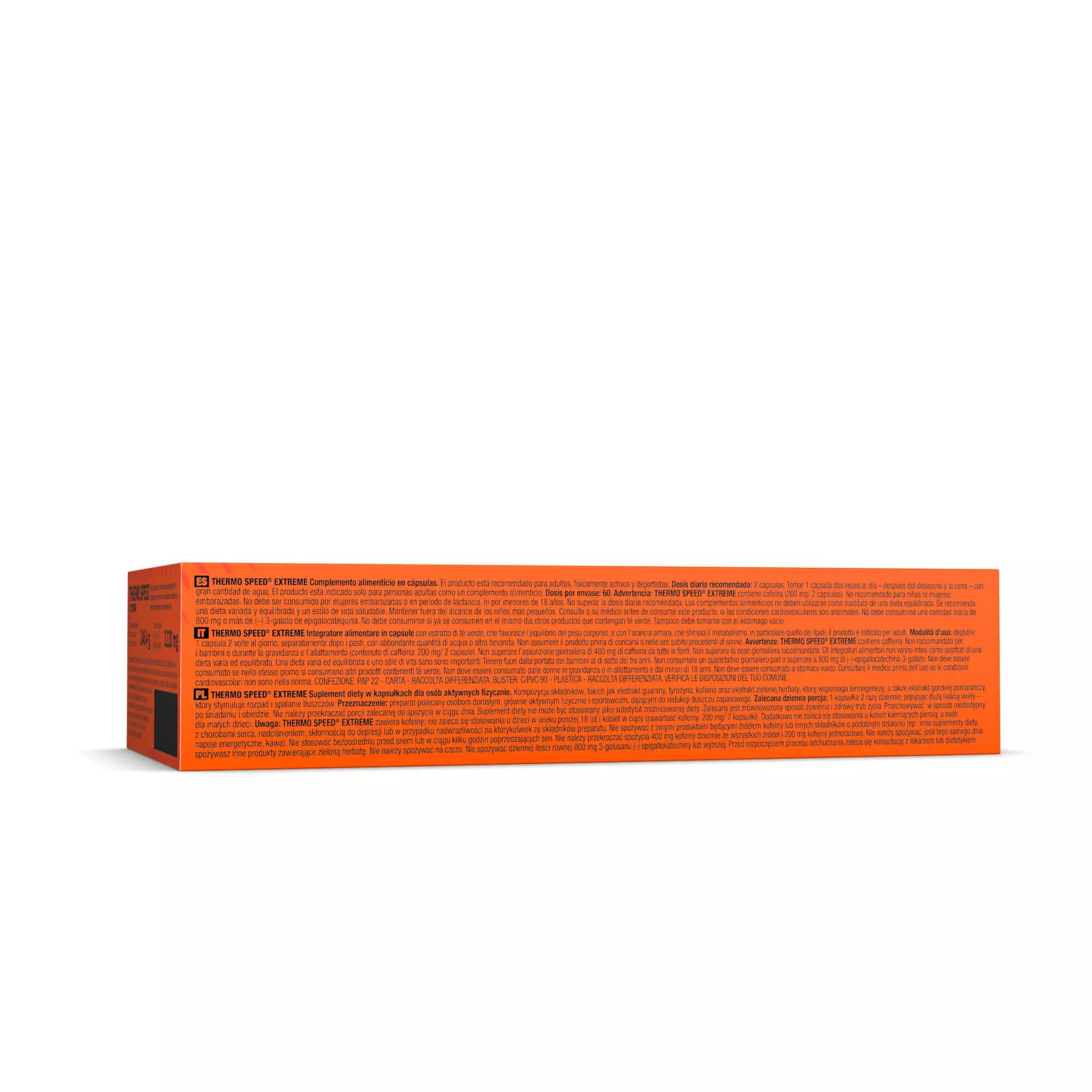 Olimp Thermo Speed® Extreme Mega Caps® - 120 Kaps vartojimas