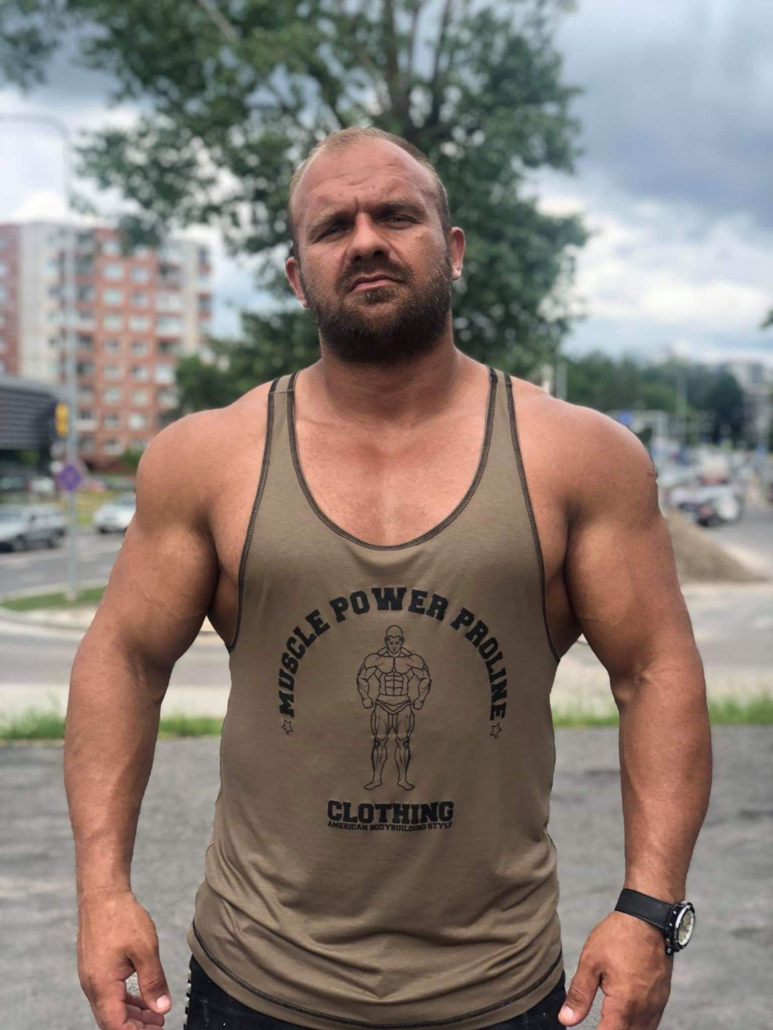 mpp tank top chaki