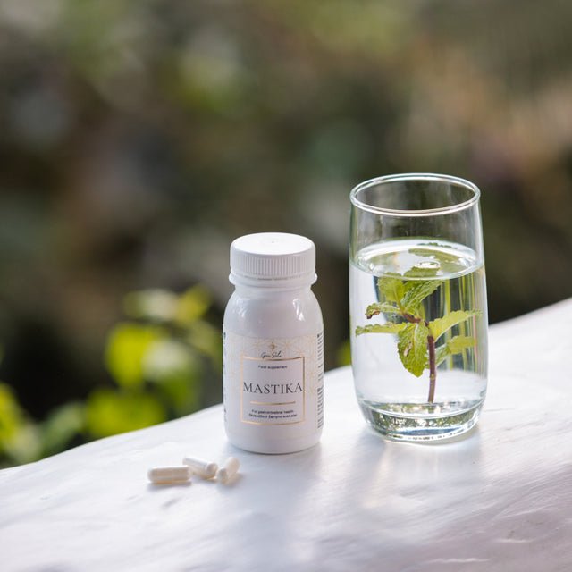 Use of GraSole MASTIKA MASTIHA (DIETARY SUPPLEMENT) 90 caps