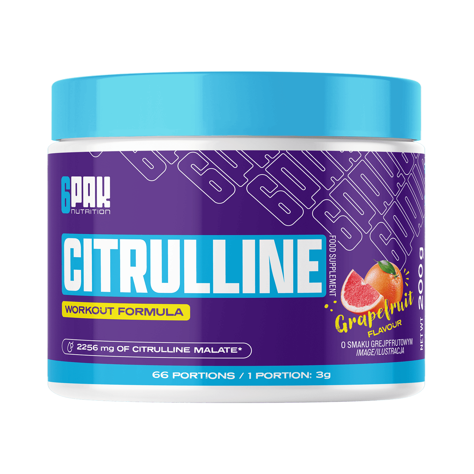 6PAK CITRULLINE 200g JAR grapefruit price