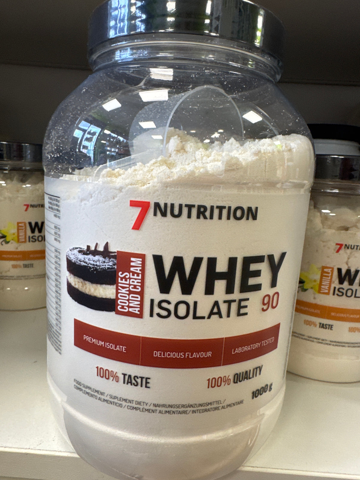 7NUTRITION Whey Isolate 90 Strawberry Banana – 1 kg