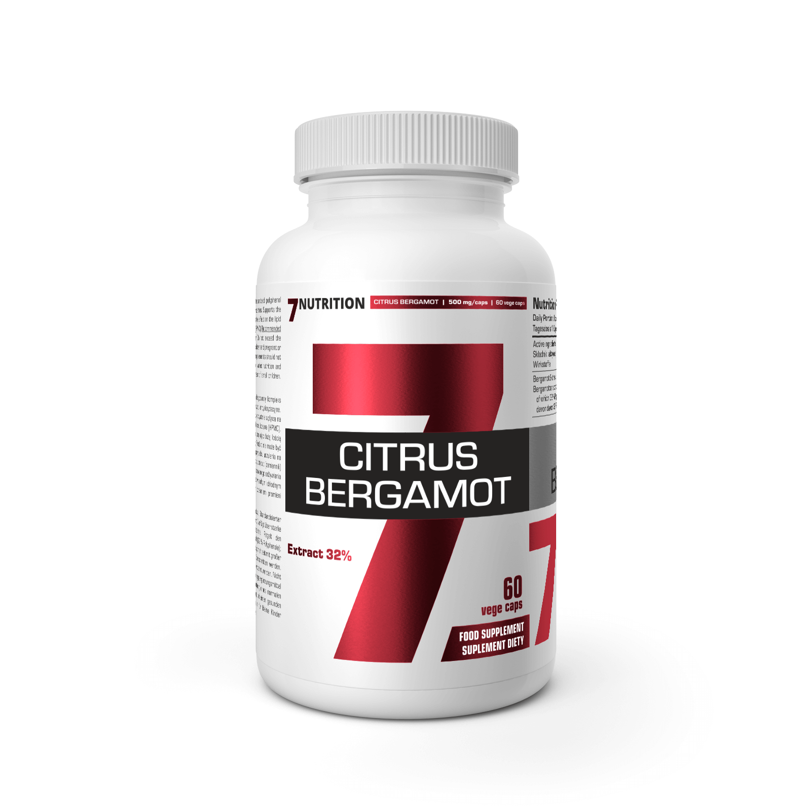 7Nutrition Citrus Bergamot 60 vege caps