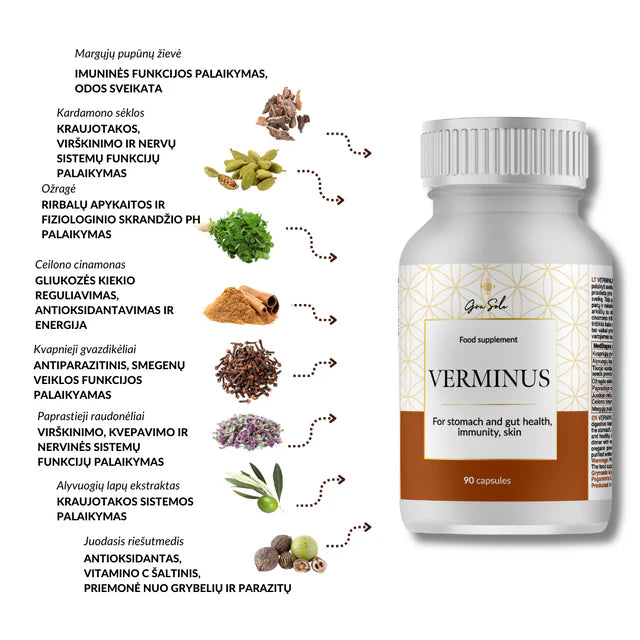 Benefits of using GraSole Verminus 90 caps