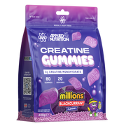 Applied Nutrition Creatine Gummies 400 g Millions juodųjų serbentų skonio