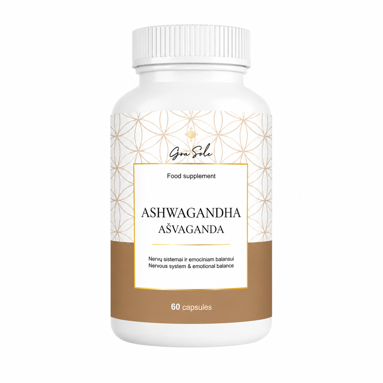 GraSole ashwagandha – 60 kapsułek