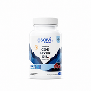 Osavi norvegiški menkių kepenų taukai 1000 mg, 60 kapsulių