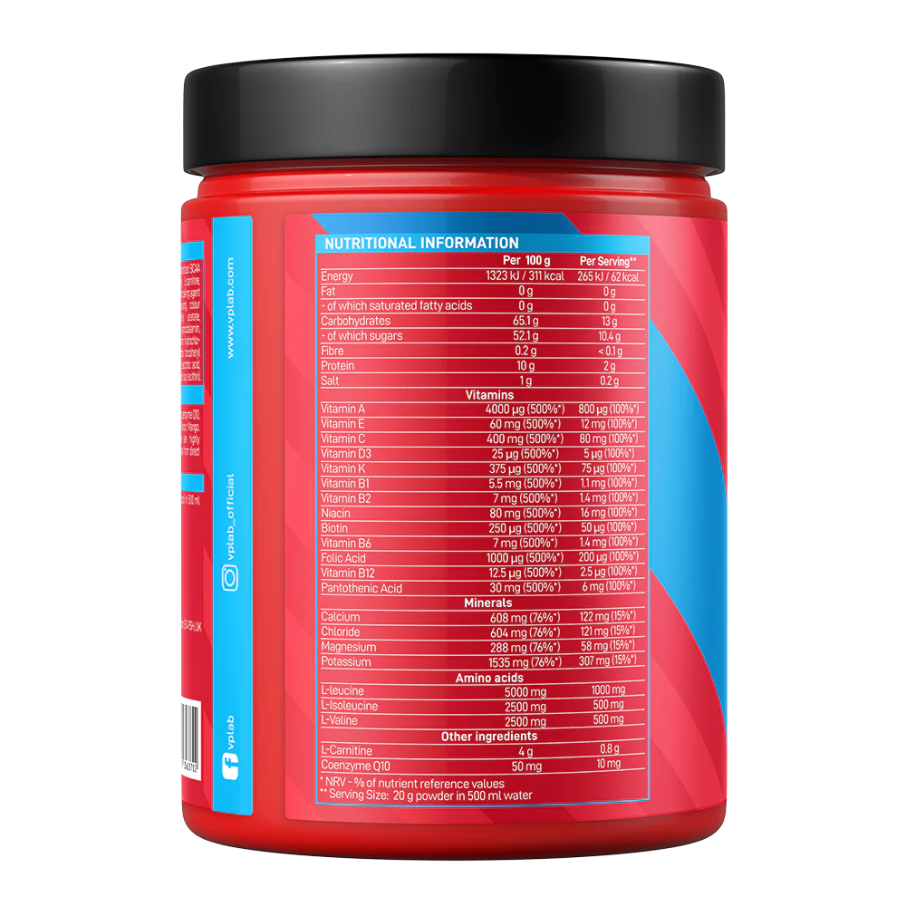 VPLab Nutrition FitActive Isotonic Drink 500 g - Apple & Blackcurrant