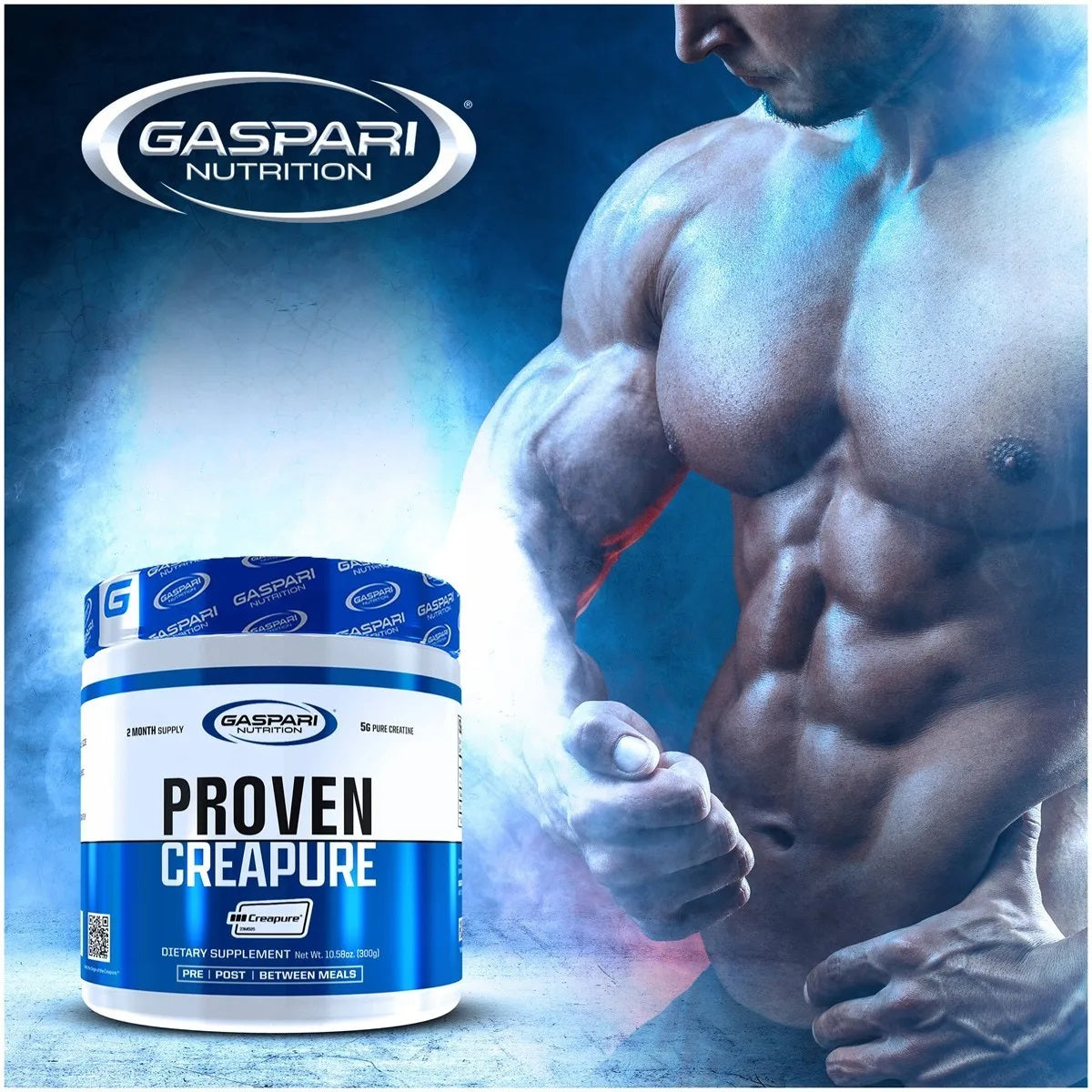 Gaspari Nutrition Proven Creatine Creapure® mikronizowana, 300 g