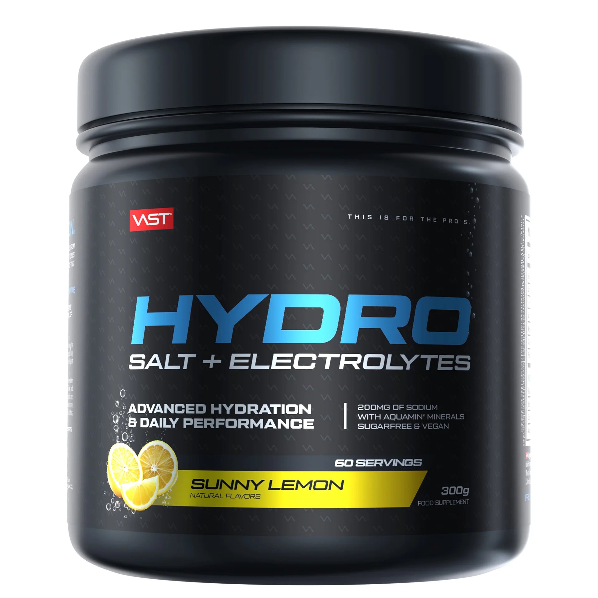 VAST HYDRO SALT + ELEKTROLITY 300 g, 60 porcji