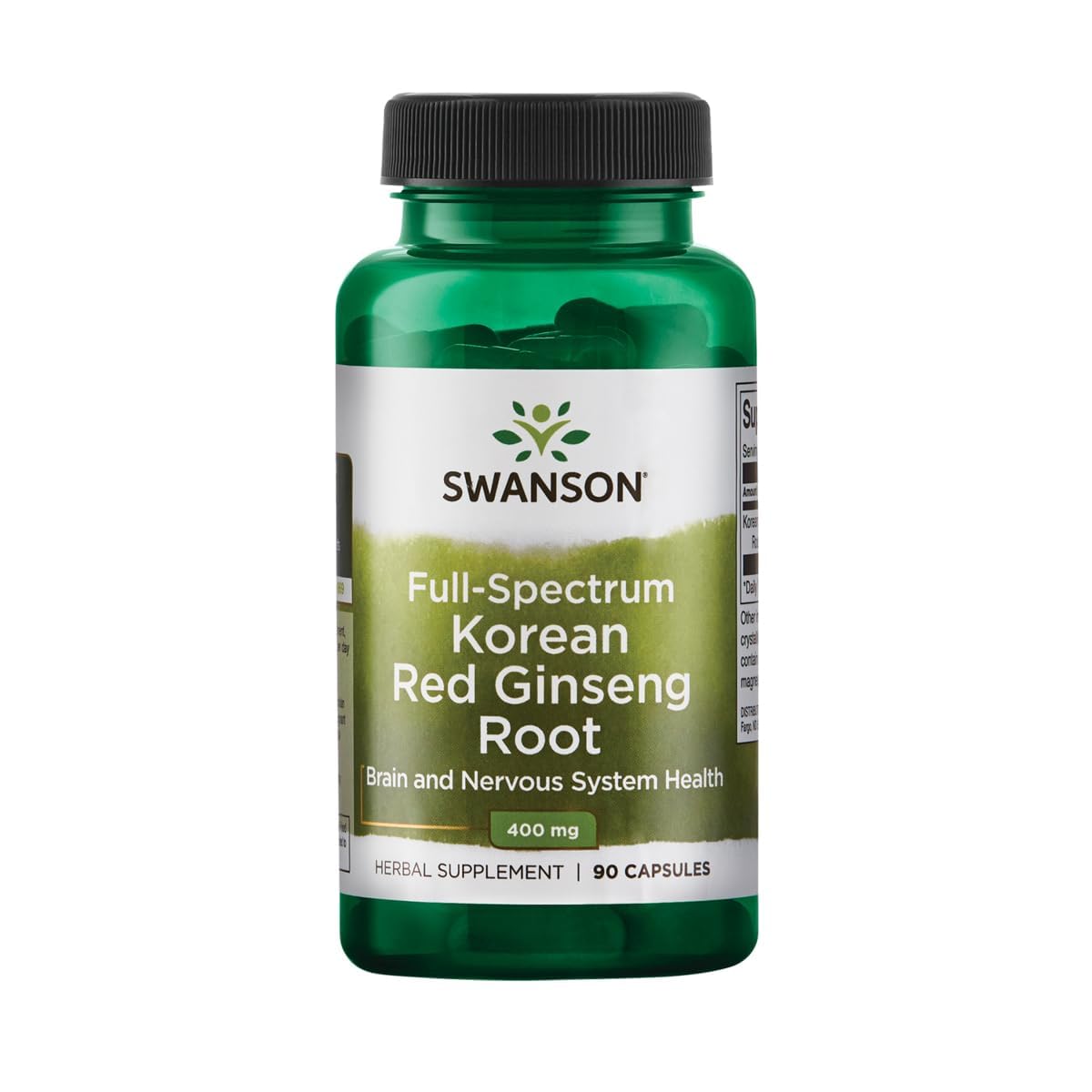 Swanson koreański czerwony żeń-szeń, korzeń, 400 mg, 90 kapsułek