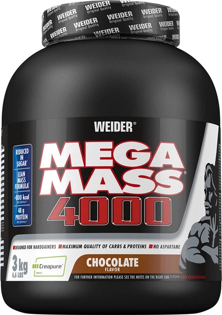 Weider Mega Mass 4000 Mass gainer- 3000 grams