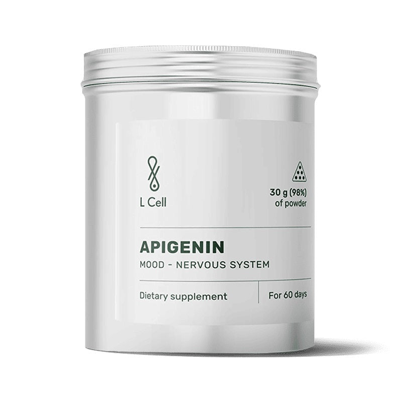 L Cell Apigenin Powder 30 g (60 dni, czystość 98%)
