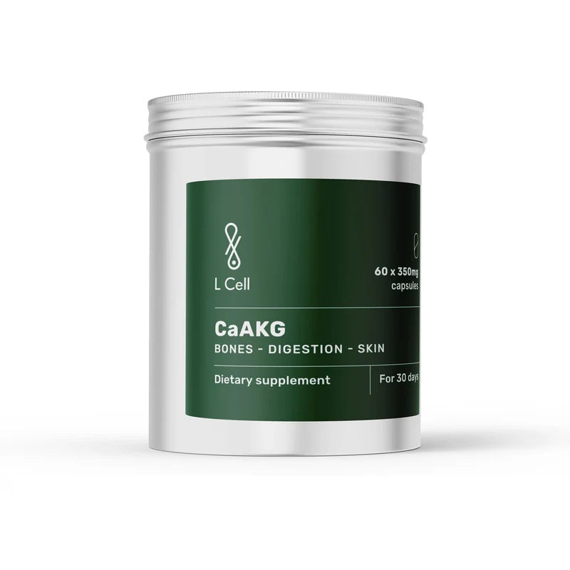 L Cell CaAKG Capsules 500 mg (30 dni, 60 szt.)