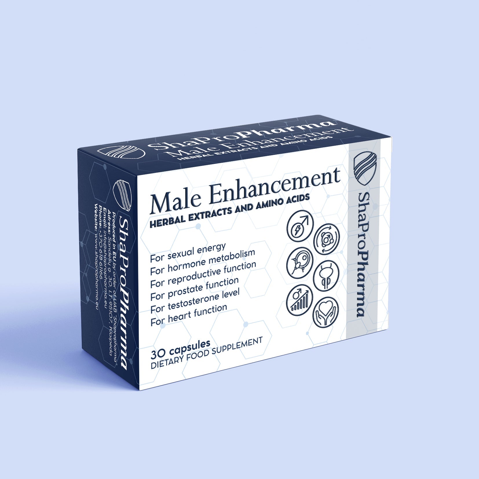 Shapropharma Male Enhancement 30 kapsułek