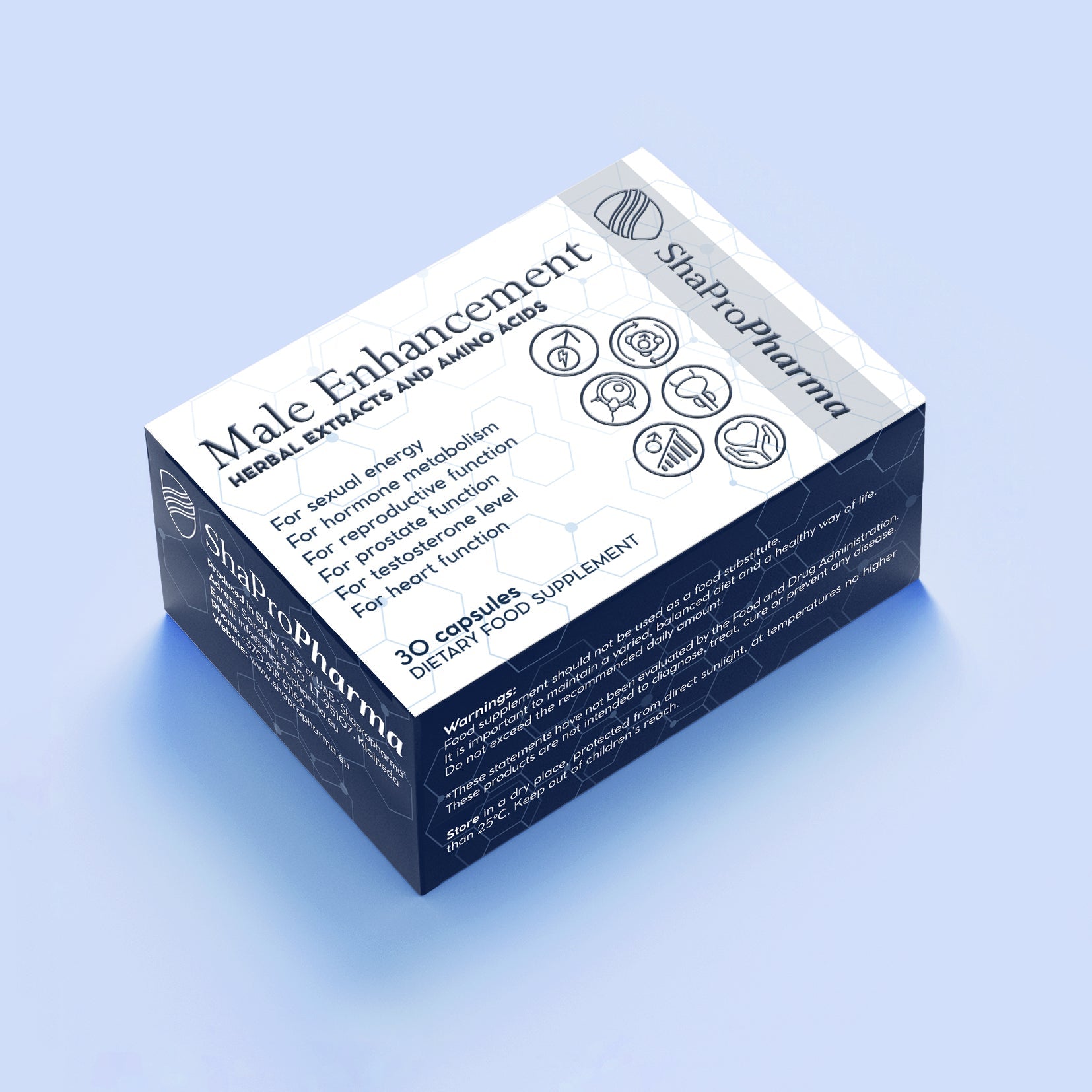 Shapropharma Male Enhancement 30 kapsułek