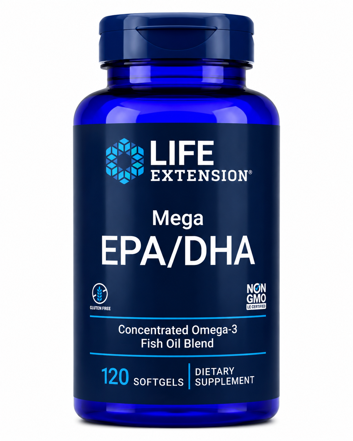 Life Extension Mega EPA/DHA – 120 Softgels