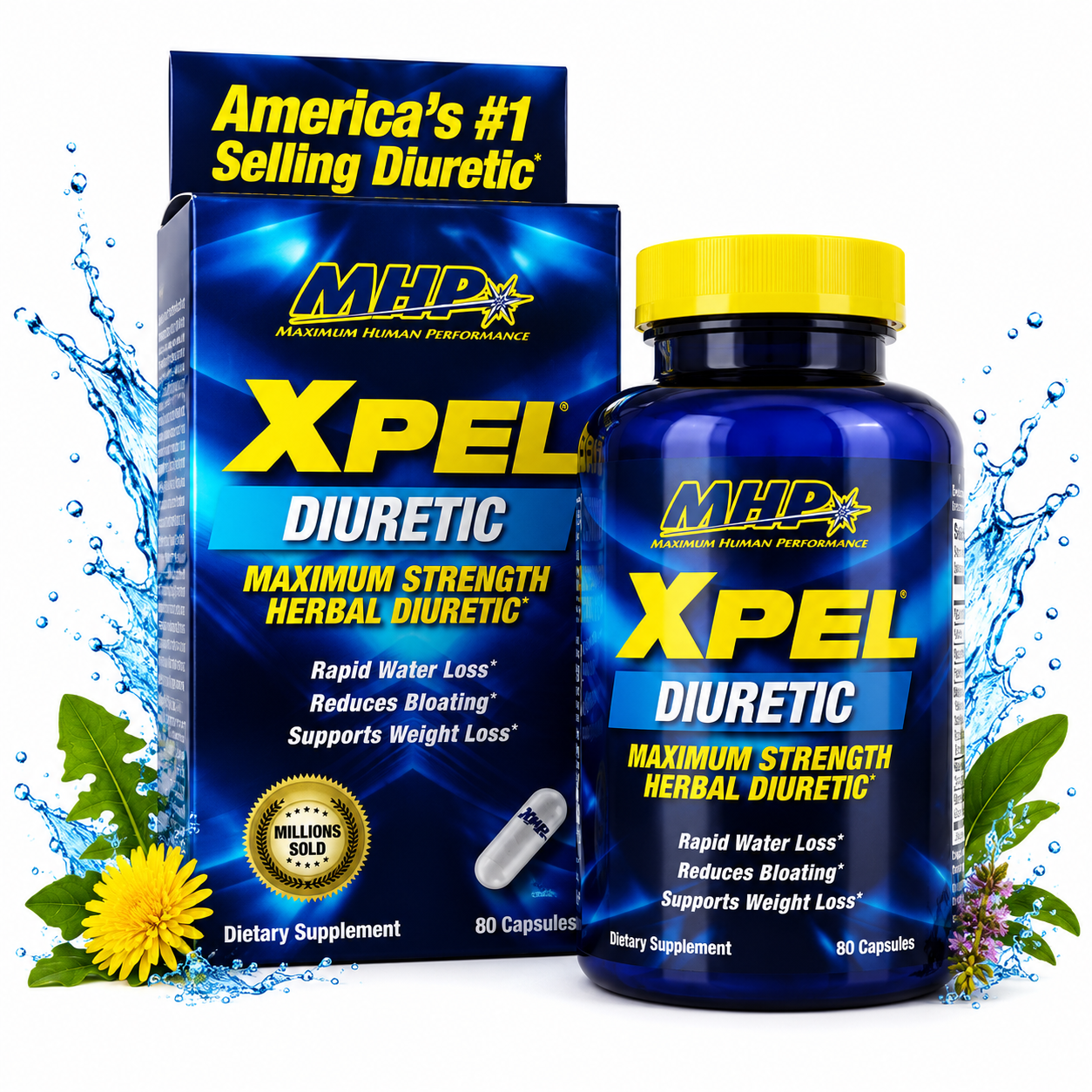 MHP XPel 80 caps - Herbal Duretic