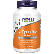 NOW Foods L-Tyrosine - 500mg - 120 caps