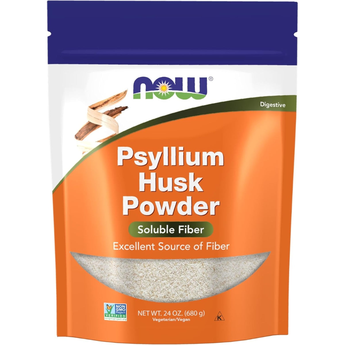 NOW Psyllium Husk Powder 680 g
