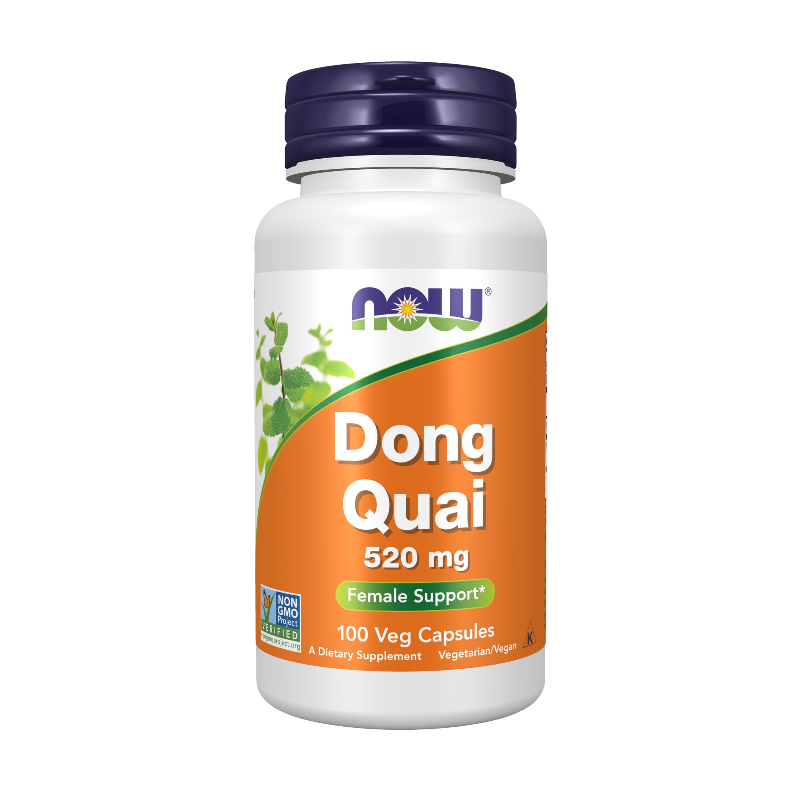 NOW Foods Dong Quai 520 mg – 100 kapsułek wegetariańskich