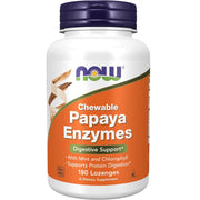 Now Foods – enzymy papai do żucia, 180 pastylek