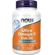 Now Foods Ultra Omega-3, 500 EPA / 250 DHA, 90 capsules