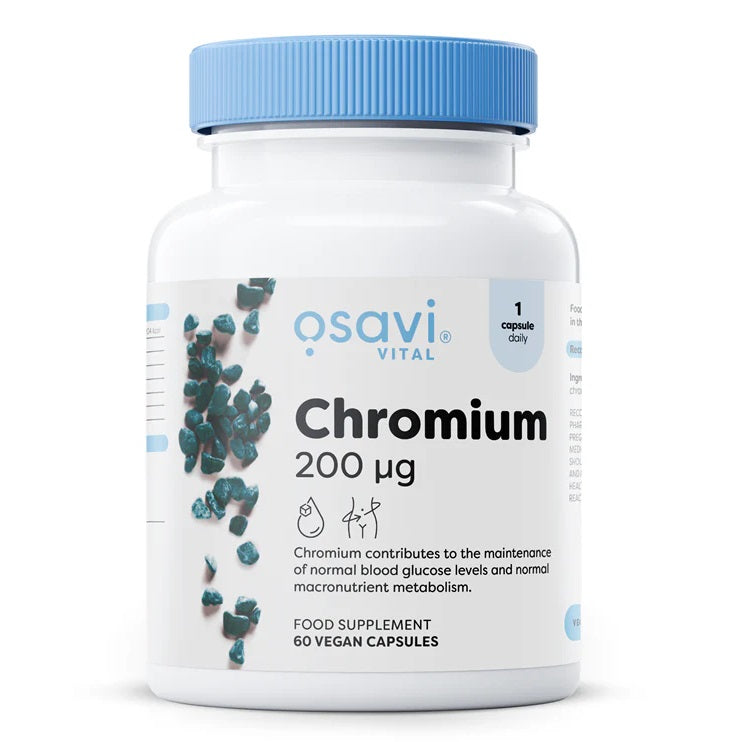 Osavi Chromiuim 200mcg 60 vegan capsules