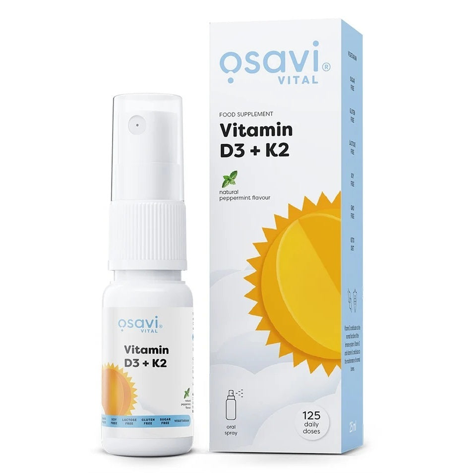 Osavi Vitamin D3 Oral Spray - MAX 4000IU - 12.5 ml.