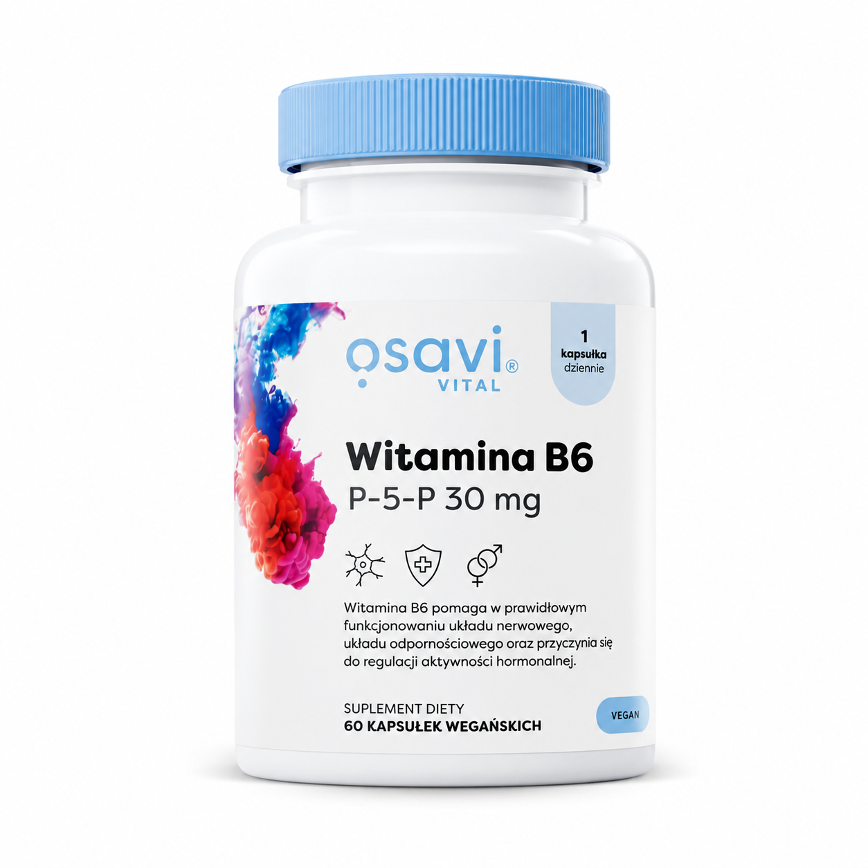 Osavi Witamina B6 P-5-P 30 mg – 60/120 kapsułek wegańskich